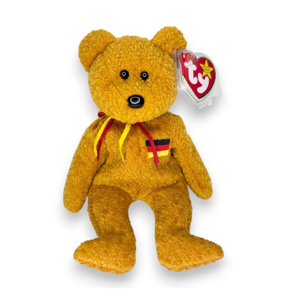 Germania the Bear | German Pride Bear | Mint Heart Tag TY Beanie Baby